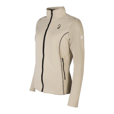 Lauria Garrelli Limone dames sweatvest met rits Grijs / beige