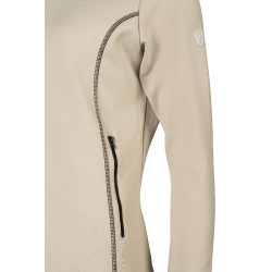Lauria Garrelli Limone dames sweatvest met rits Grijs / beige