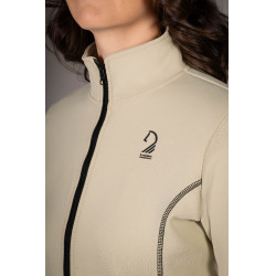 Lauria Garrelli Limone dames sweatvest met rits Grijs / beige