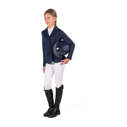 Wedstrijdjasje HKM Amy kind Diepblauw