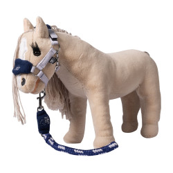 HKM Cuddle Horse halsterset Grijs / blauw HKM Cuddle Horse halsterset Grijs / blauw