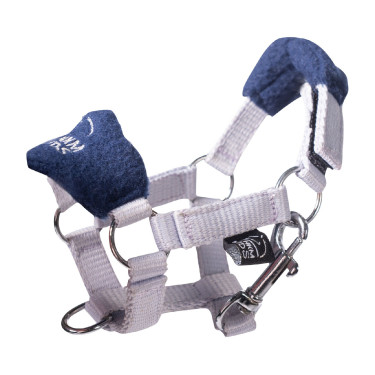 HKM Cuddle Horse halsterset Grijs / blauw HKM Cuddle Horse halsterset Grijs / blauw