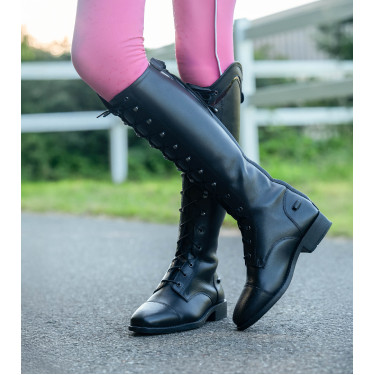 HKM Glam Lace laarzen voor kinderen Zwart HKM Glam Lace laarzen voor kinderen Zwart