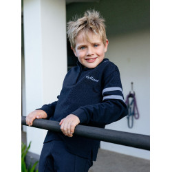 LeMieux Mini Robbie rugbyshirt Marine Marineblauw