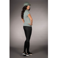 Polo Laura Garrelli Limone met korte mouwen voor dames Salie Groen Polo Laura Garrelli Limone met korte mouwen voor dames Salie Groen