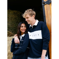 Rugbyshirt LeMieux Rochelle dames Marine Marineblauw