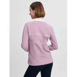 Rugbyshirt LeMieux Rochelle dames Fondant Roze Rugbyshirt LeMieux Rochelle dames Fondant Roze