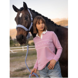 Rugbyshirt LeMieux Rochelle dames Fondant Roze Rugbyshirt LeMieux Rochelle dames Fondant Roze