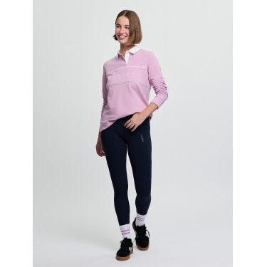 Rugbyshirt LeMieux Rochelle dames Fondant Roze Rugbyshirt LeMieux Rochelle dames Fondant Roze