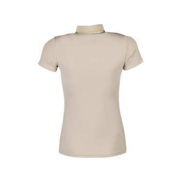 Polo Laura Garrelli Limone met korte mouwen voor dames Grijs / beige Polo Laura Garrelli Limone met korte mouwen voor dames Grijs / beige