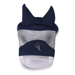 HKM vliegenmasker met deel voor de hobbyhorse Blauw