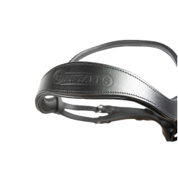 Signature by Antares dressuurhoofdstel met gecombineerde neusriem Zwart