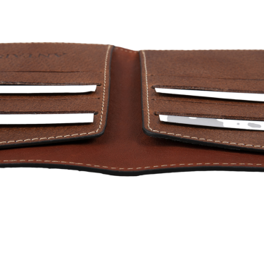 Antares paspoorthouder van moutkleurig leer