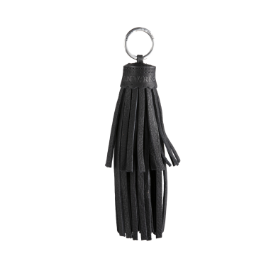 Sleutelhanger Antares pompon Zwart