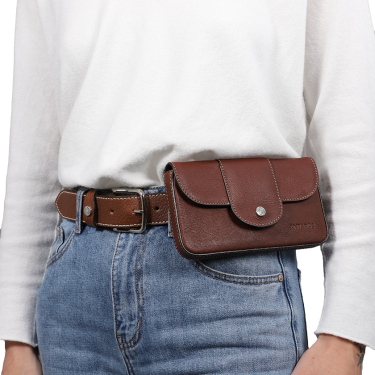 Antares Melrose telefoontas groot formaat Hazelnoot Bruin