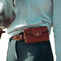 Antares Melrose telefoontas groot formaat Hazelnoot Bruin