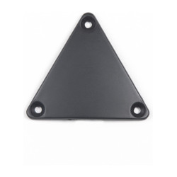 Achterdriehoek voor Antares-helm assortiment Mat zwart