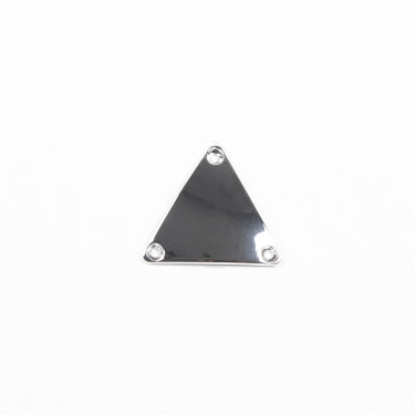 Achterdriehoek voor Antares-helm assortiment Chroom Zilver