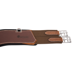 Signature buikflap singel van Antares lang Tabak Bruin