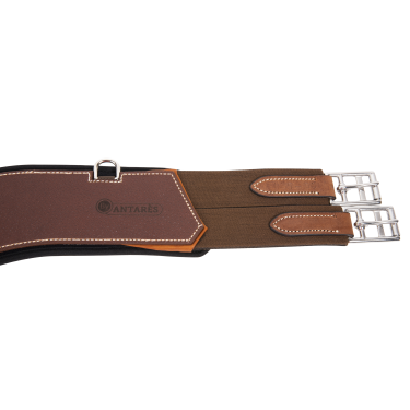 Signature buikflap singel van Antares lang Tabak Bruin