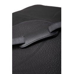 Schoudertas Antares van Milano-leer Zwart