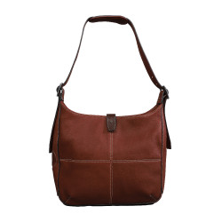 Tas Antares Paris klein formaat Hazelnoot Bruin