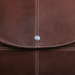 Antares Milano tas klein formaat Hazelnoot Bruin