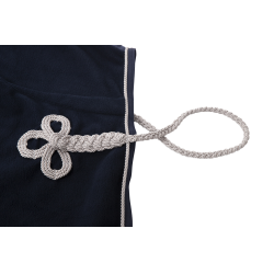 Antares fleece deken Marine Marineblauw