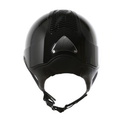 Antares Precision Premium helm met standaard klep Zwart / zwart / chroom / zwart