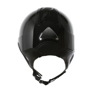 Antares Precision Premium helm met standaard klep Zwart / zwart / chroom / zwart