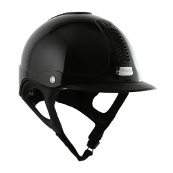 Antares Precision Premium helm met standaard klep Zwart / zwart / chroom / zwart
