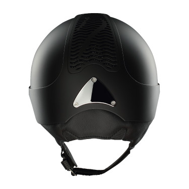 Antares Precision Galaxy helm met standaard klep Zwart / zwart / chroom / zwart