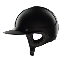 Antares Precision Galaxy-helm met Eclipse-zonneklep Zwart / zwart / chroom / zwart
