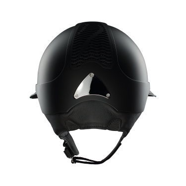 Antares Precision Galaxy-helm met Eclipse-zonneklep Zwart / zwart / chroom / zwart