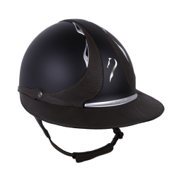 Antares Origin-helm Referentie Eclipse-klep Zwart / bruin Antares Origin-helm Referentie Eclipse-klep Zwart / bruin