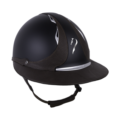 Antares Origin-helm Referentie Eclipse-klep Zwart / bruin Antares Origin-helm Referentie Eclipse-klep Zwart / bruin