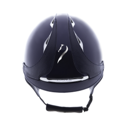 Antares Origin Premium helm met standaard klep Blauw lakleder