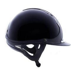 Antares Origin Premium helm met standaard klep Blauw lakleder