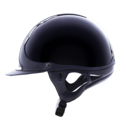 Antares Origin Premium helm met standaard klep Blauw lakleder
