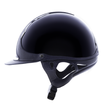 Antares Origin Premium helm met standaard klep Blauw lakleder