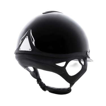 Antares Origin Premium helm met standaard klep Zwart / zwart