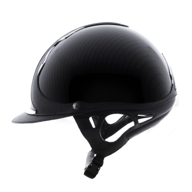 Antares Origin Premium helm met standaard klep Zwart / zwart
