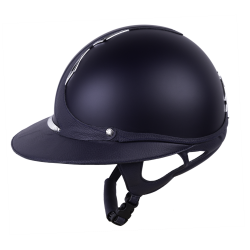 Antares Origin Galaxy-helm met Eclipse-klep Blauw / blauw leer