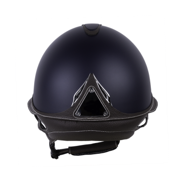 Antares Origin Galaxy-helm met Eclipse-klep Blauw / bruin leer