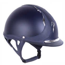 Antares Origin Galaxy-rijhelm met standaardklep Blauw / blauw leer