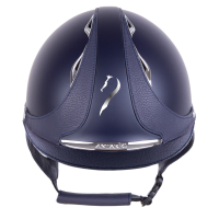 Antares Origin Galaxy-rijhelm met standaardklep Blauw / blauw leer