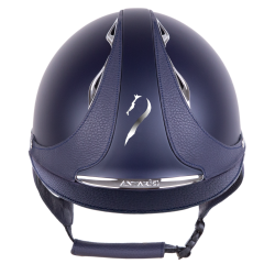 Antares Origin Galaxy-rijhelm met standaardklep Blauw / blauw leer