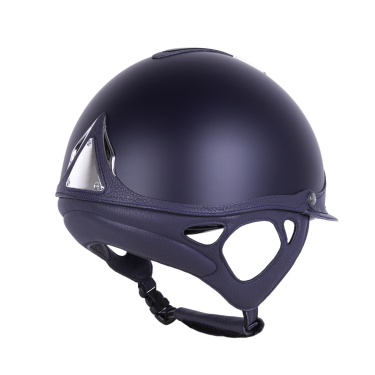 Antares Origin Galaxy-rijhelm met standaardklep Blauw / blauw leer
