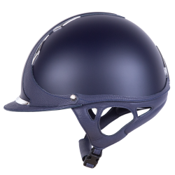 Antares Origin Galaxy-rijhelm met standaardklep Blauw / blauw leer
