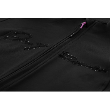 Jas Je t'aime Equithème Ilona kind Zwart